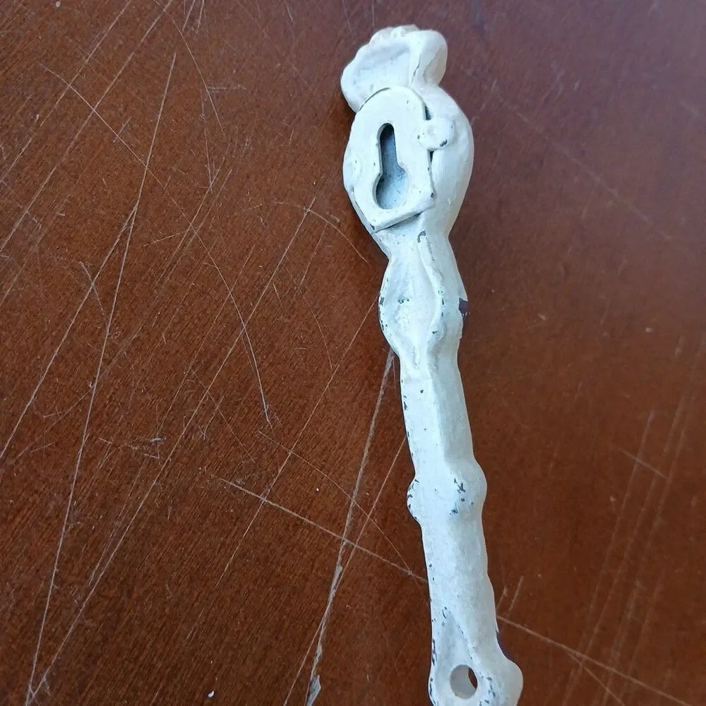 Antique Spoon Wall Hook, Victorian Farm House Organization Fixture Hobby Lobby